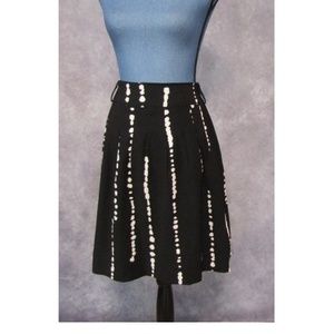 Worthington Black & White Print Skirt Size 4